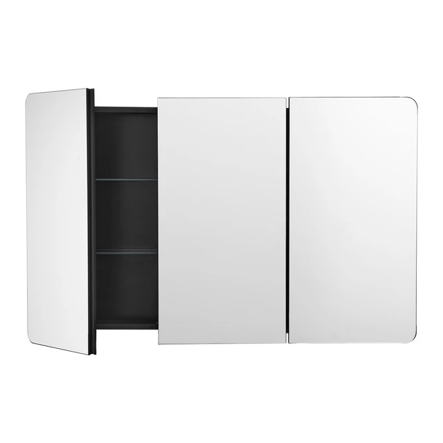 Alt view image 8 of 8 - Medicine Cabinet 25.5" x 40" Mirror Medicine Cabinet Adjustable Shelves