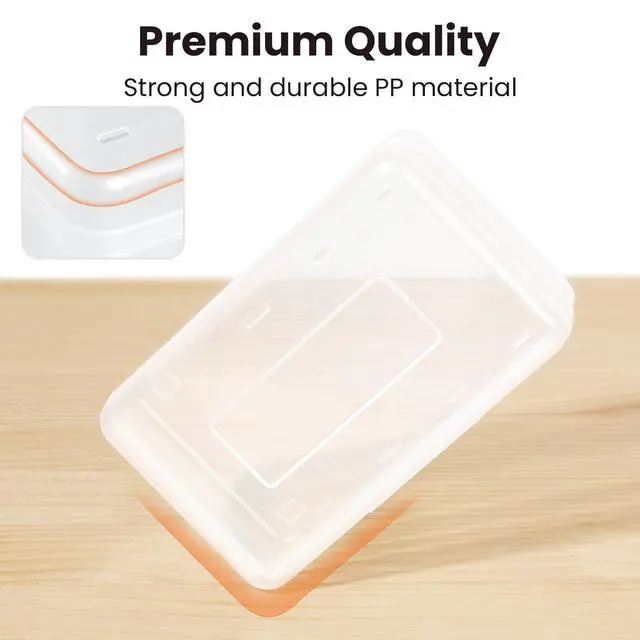 Alt view image 6 of 7 - Plastic Pencil Case Box 6 Pack, Large Crayon Maker Pen Organizer