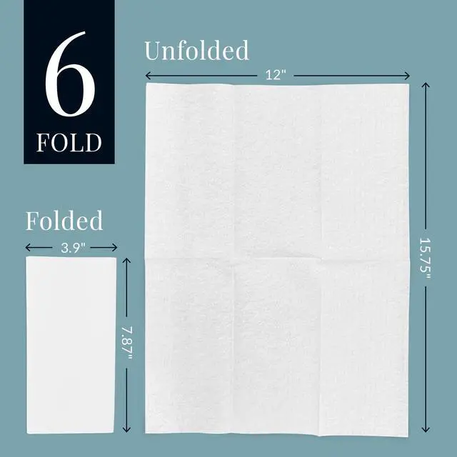 Alt view image 4 of 7 - Disposable Linen-Feel Napkins, Guest Hand Towels (60 Pack)