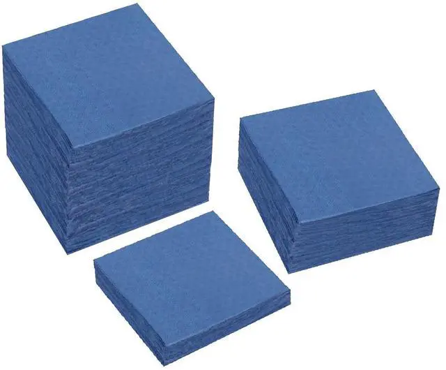 Main image of 200 Pack Cocktail Napkin 2-Ply Disposable Napkins 5 x 5IN Navy Blue