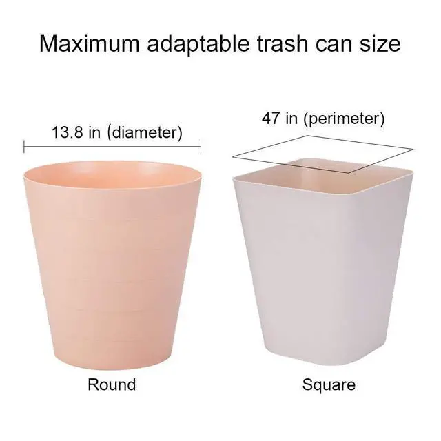 Alt view image 2 of 5 - 8 Gallon Drawstring Trash Bags,0.79 Mil Strong 60 Count Medium Garbage Bags