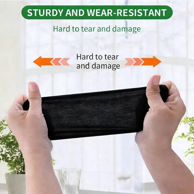 Alt view image 3 of 7 - 50/100/200 Pack Non-Woven Shoe Covers Disposable for Indoors