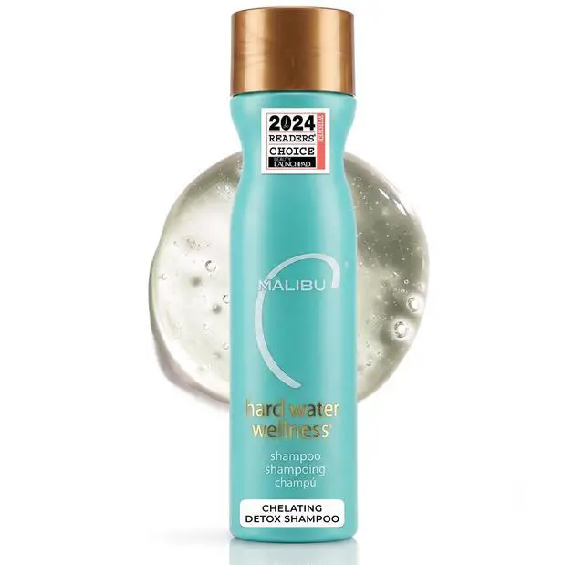 Main image of Hard Water Wellness Shampoo - Hydrating, Sulfate-Free Hair Care for Hard Water - Removes Minerals and Buildup (9 oz)