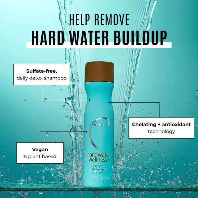 Alt view image 3 of 7 - Hard Water Wellness Shampoo - Hydrating, Sulfate-Free Hair Care for Hard Water - Removes Minerals and Buildup (9 oz)