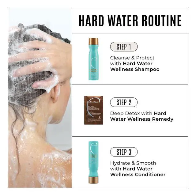 Alt view image 6 of 7 - Hard Water Wellness Shampoo - Hydrating, Sulfate-Free Hair Care for Hard Water - Removes Minerals and Buildup (9 oz)