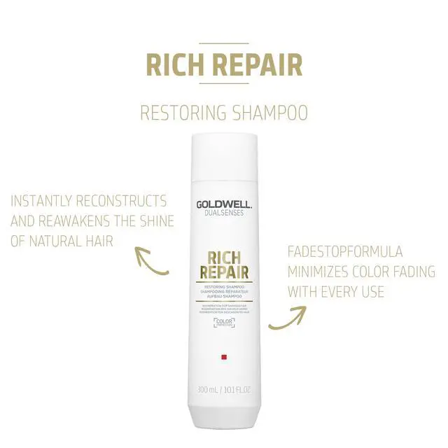 Alt view image 2 of 7 - Dualsenses Rich Repair Restoring Shampoo, 10.1 Fl Oz