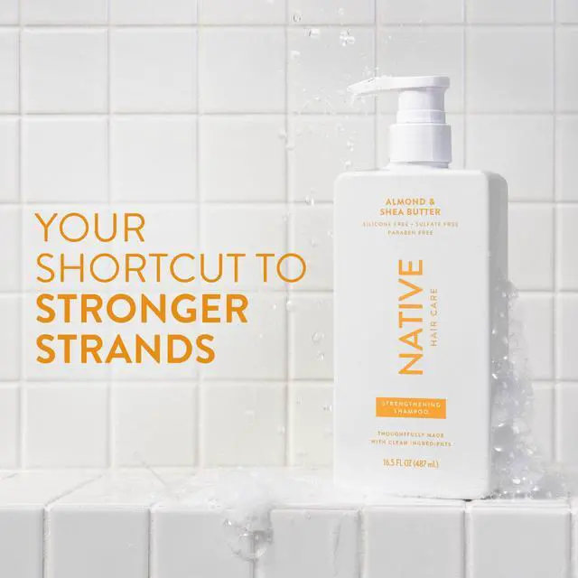 Alt view image 2 of 7 - Shampoo and Conditioner Contain Naturally Derived Ingredients| All Hair Type Color & Treated, Fine to Dry Damaged, Sulfate & Dye Free - Almond & Shea Butter, 16.5 fl oz each (2 pack)