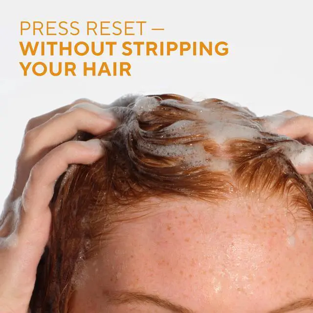 Alt view image 4 of 7 - Shampoo and Conditioner Contain Naturally Derived Ingredients| All Hair Type Color & Treated, Fine to Dry Damaged, Sulfate & Dye Free - Almond & Shea Butter, 16.5 fl oz each (2 pack)