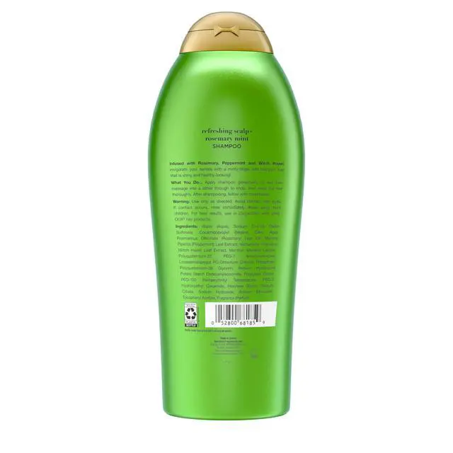 Alt view image 6 of 7 - Extra Strength Refreshing Scalp + Rosemary Mint Shampoo, Clarifying Shampoo for Oily Hair Helps Remove Oil & Residue to Clear Away Buildup, Sulfate-Free Surfactants, 25.4 fl. oz