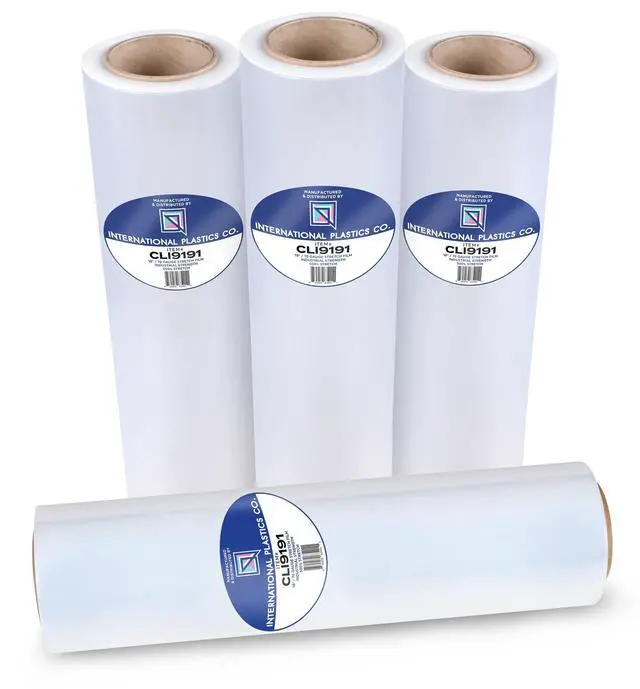 Alt view image 2 of 7 - 18" 70 Gauge Plastic Stretch Film/Wrap 1500ft | 500% Stretch Cling Durable Adhering Packing Moving Packaging Heavy Duty Shrink (Clear)