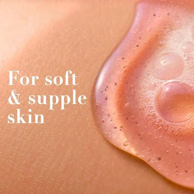 Alt view image 2 of 6 - Sensitive + Rose Water & Pink Sea Salt Body Scrub, 19.5 fl oz | Gentle Exfoliating Daily Body Wash, Rose Quartz, Softens Skin, Sulfate-Free Surfactants
