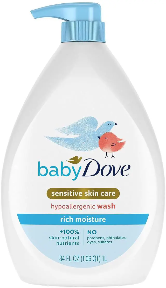 Main image of Sensitive Skin Hydrating Body Wash, Tear-Free & 34oz