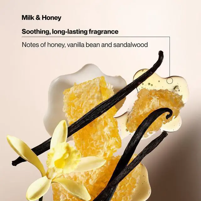 Alt view image 5 of 7 - Body Wash Variety 2-Pack, Milk & Honey + Cocoa Butter & Shea Gentle Body Washes with Sweet Blend Oil Essence, 18 Oz Ea