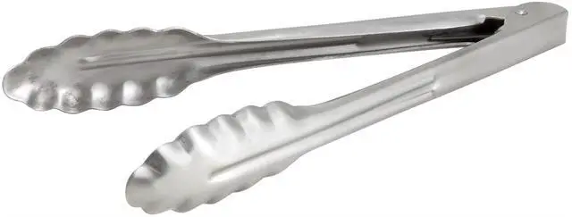 Main image of Coiled Spring Extra Heavyweight Stainless Steel Utility Tong, 9-Inch
