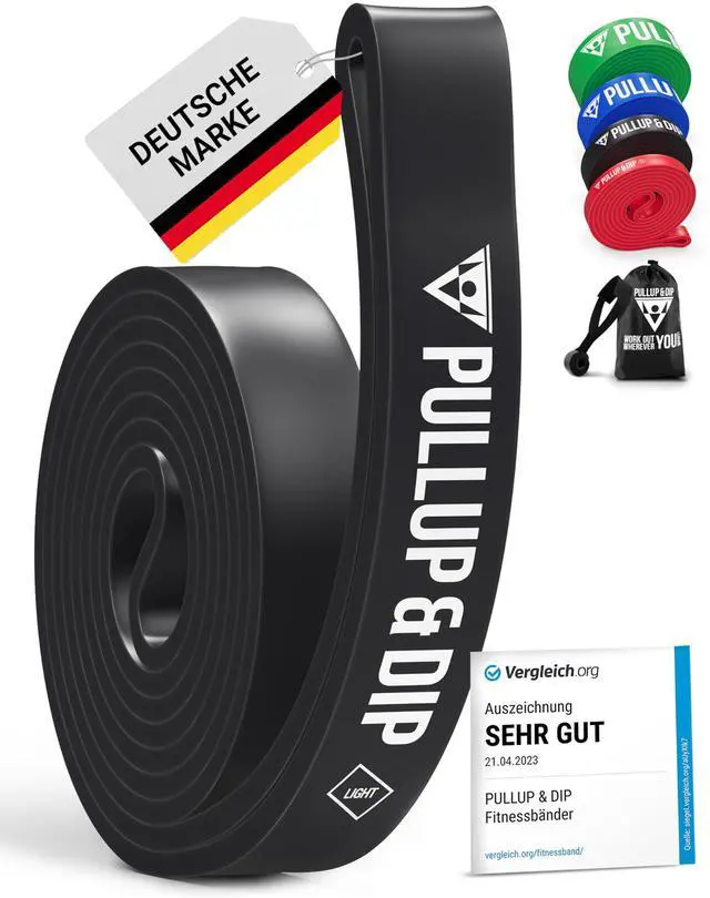 Main image of Pull Up Assistance Bands Resistance Bands for Pull Up Assist, Resistance Band, Heavy Duty Resistance Bands, Inlcudes Exercise Ebook with 35 Exercises in Pull up Bands Assistance Bands