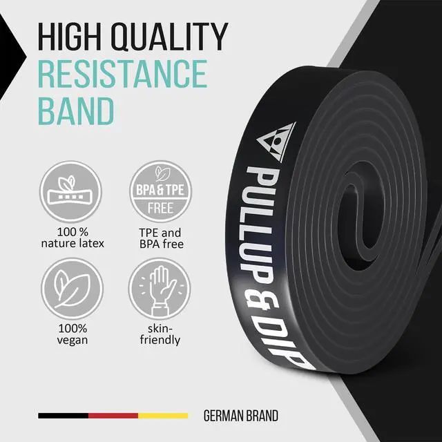 Alt view image 2 of 7 - Pull Up Assistance Bands Resistance Bands for Pull Up Assist, Resistance Band, Heavy Duty Resistance Bands, Inlcudes Exercise Ebook with 35 Exercises in Pull up Bands Assistance Bands