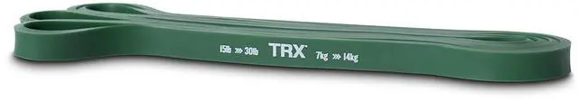 Main image of Training Strength Band, Full-Body Resistance Band for Home and Gym Use, Resistance Band for Working Out, 15 lbs - 30 lbs, Green