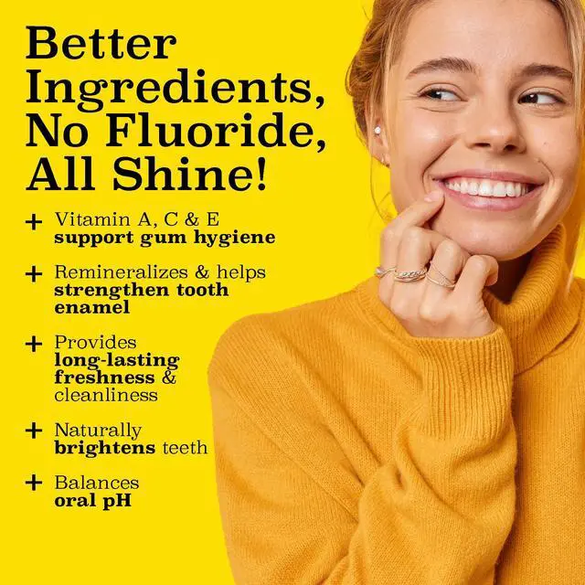 Alt view image 2 of 7 - Nano-Hydroxyapatite Toothpaste, Fluoride-Free - Helps Remineralize Teeth, Freshens Breath & Activated Charcoal for Teeth Whitening, ICY Mint - 3.4 oz, Pack of 3