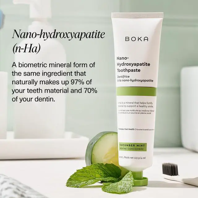 Alt view image 4 of 7 - Toothpaste - Fluoride Free Toothpaste, Nano Hydroxyapatite Toothpaste