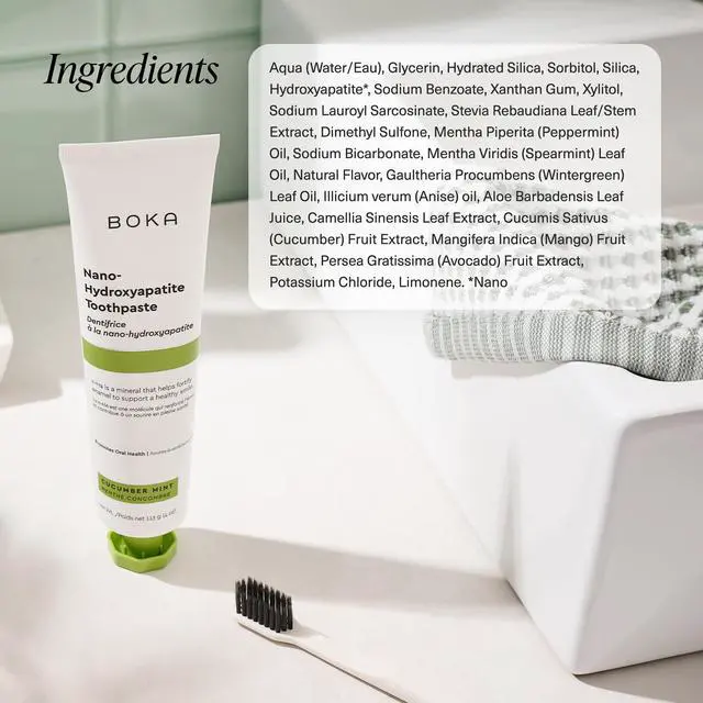 Alt view image 5 of 7 - Toothpaste - Fluoride Free Toothpaste, Nano Hydroxyapatite Toothpaste