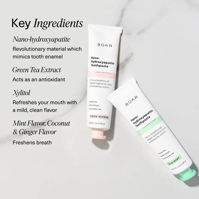 Alt view image 5 of 7 - Toothpaste - Fluoride Free Toothpaste, Nano Hydroxyapatite Toothpaste