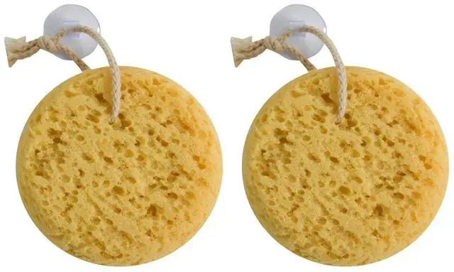 Main image of GROOVI BEAUTY Foam Body Sponge for Exfoliating Large Scrubber for a Relaxing Shower or Bath, Pack of 2