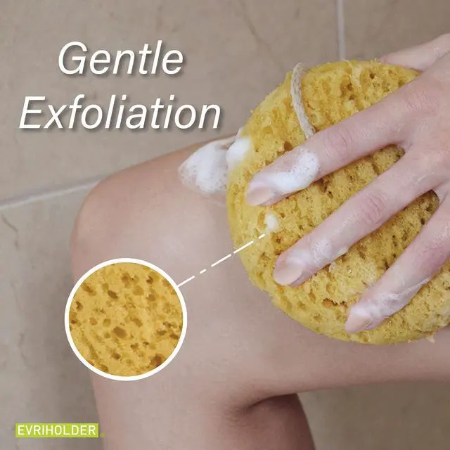 Alt view image 7 of 7 - GROOVI BEAUTY Foam Body Sponge for Exfoliating Large Scrubber for a Relaxing Shower or Bath, Pack of 2