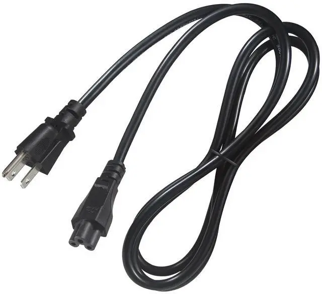 Main image of US Standard Laptop Power Cord - 6FT / 1.8m 18AWG NEMA 5-15P to Iec 60320 C5 Universal 3 Prong AC Power Cable Replacement Desktop Charger 3 Pin 10A 125V Wire for Notebook Computer Adapter TV Printer