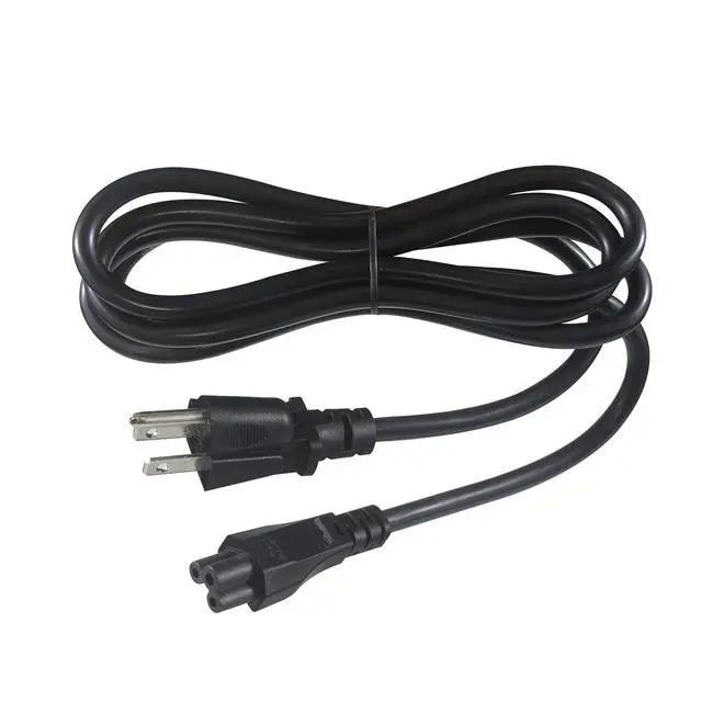 Alt view image 2 of 7 - US Standard Laptop Power Cord - 6FT / 1.8m 18AWG NEMA 5-15P to Iec 60320 C5 Universal 3 Prong AC Power Cable Replacement Desktop Charger 3 Pin 10A 125V Wire for Notebook Computer Adapter TV Printer