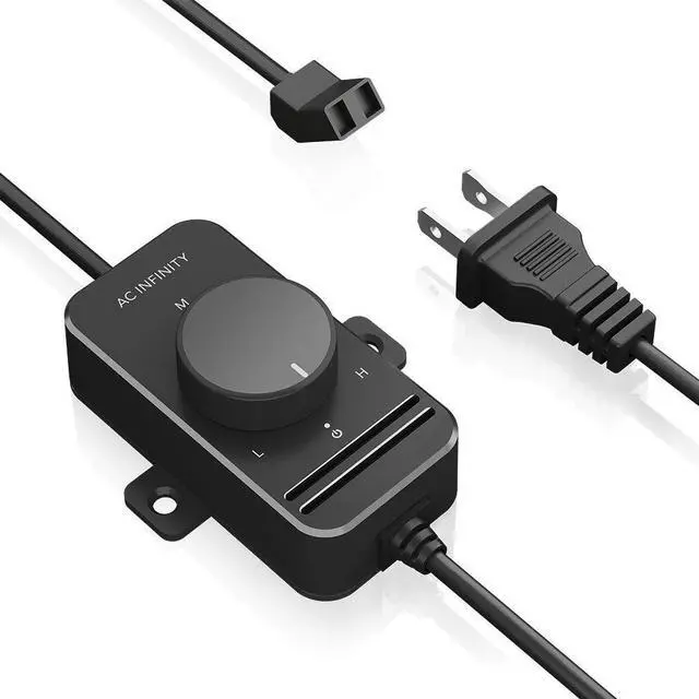Main image of Fan Speed Controller for 100-125V AC Axial Muffin Cooling Fans. | Single Connector, for DIY Cooling Ventilation Exhaust Projects