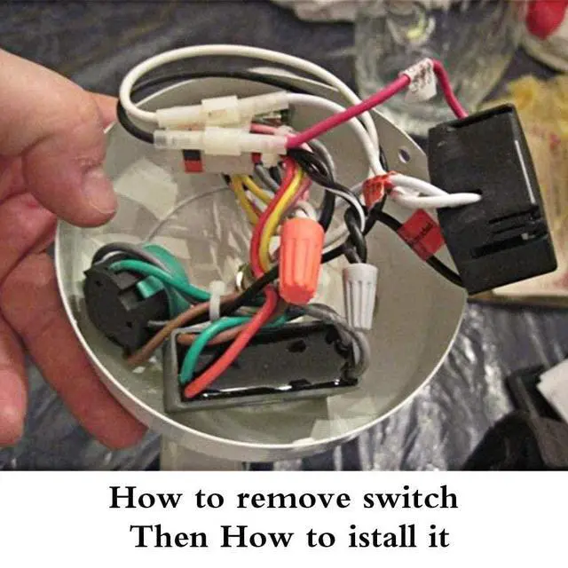 Alt view image 3 of 3 - Ceiling Fan Switch 3 Speed 4 Wire Zing Ear ZE-268S6, Fan Pull Chain Switch Replacement Speed Control,Compatible with Hunter Ceiling Fans, Wall Lamps, Cabinet Light (Nickel)2 Pcs
