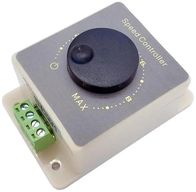 Main image of PWM DC Motor Speed Controller Switch Control 10V-60V 20A | 12V 24V 36V 48V, HHO Driver Module, RC Speed Regulator, Stepless Variable Rotary Switches, Pulse Width Modulator, Waterproof