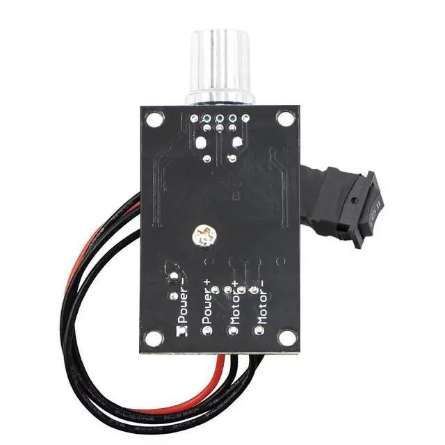 Alt view image 4 of 6 - DC6V-28V-3A-80W Motor Speed Controller | PWM Speed Adjustable Reversible Switch 1203BB Motor Driver Reversing for Fan, Fish Tank Pump