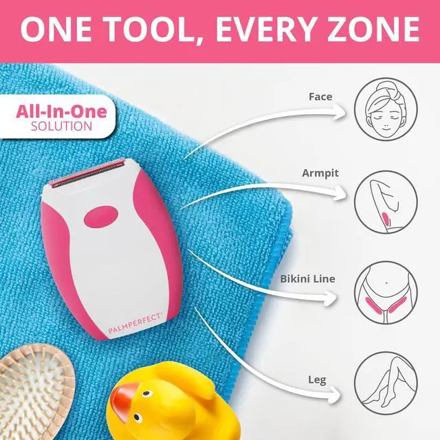 Alt view image 4 of 6 - Electric Shaver for Women, Triple Blade Razor, Wet/Dry