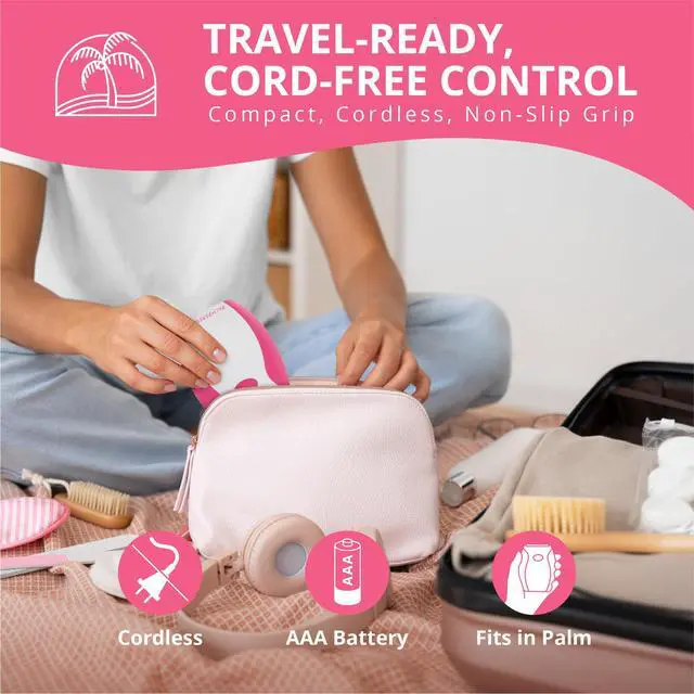 Alt view image 6 of 6 - Electric Shaver for Women, Triple Blade Razor, Wet/Dry