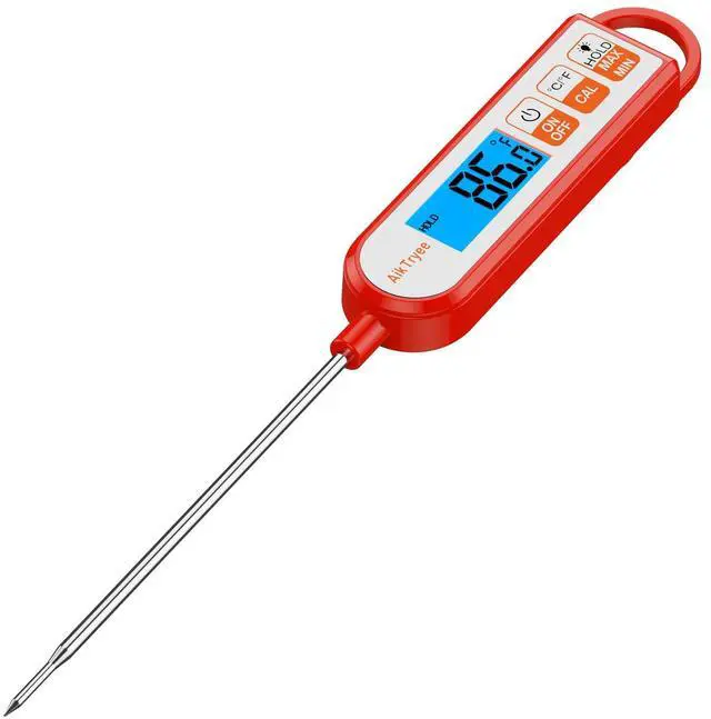 Main image of Digital Instant Read Meat Thermometer Kitchen Cooking Food Candy Thermometer for Oil Deep Fry BBQ Grill Smoker Thermometer