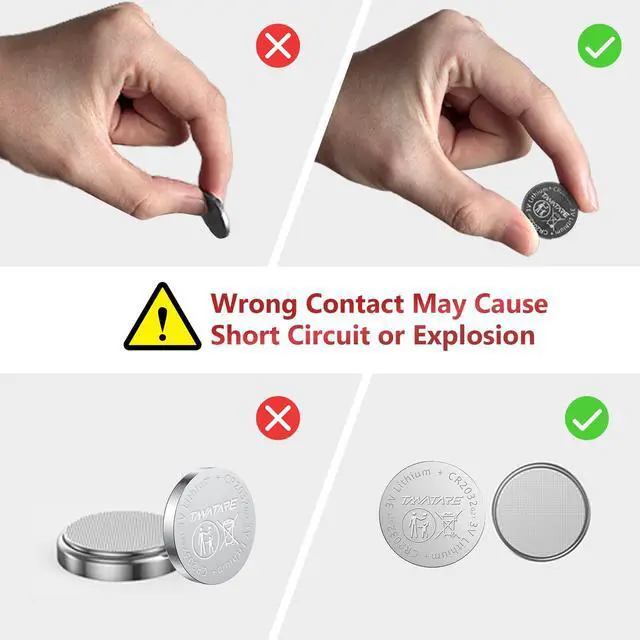 Alt view image 6 of 6 - CR2032 Batteries 20 Pack, CR2032 Lithium 3V Coin Battery | 280mAh High Capacity, 3-in-1 Mini Screwdriver, 2032 Battery for Key Fob Battery, AirTag, Watches, Flameless Candle