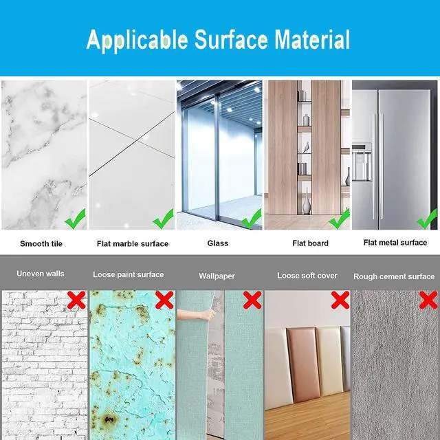 Alt view image 7 of 7 - 16" x 12" x 1Pcs Acrylic Mirror Sheet, Decorative Wall Mirror | Flexible Body Mirror Tiles with Self Adhesive Tapes, Non Glass Mirror Stickers for Bathroom Bedroom Home Wall Decor