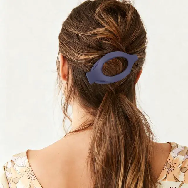 Alt view image 5 of 7 - Hair Clips for Women Girls Cute Hair Pins for Long Tail Barrettes Hairs Accessories Gray Black, 4 Pack