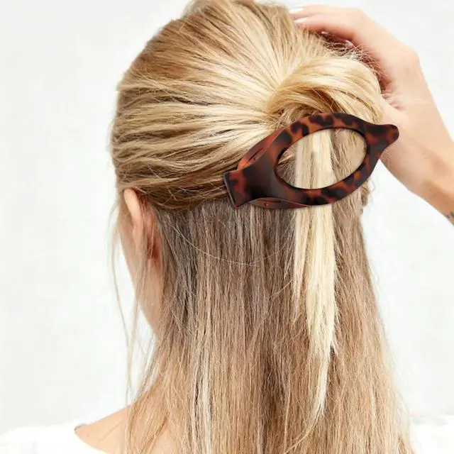 Alt view image 4 of 7 - Hair Clips for Women Girls Cute Hair Pins for Long Tail Barrettes Thick Thin Hairs Accessories Black Brown, 4 Pack