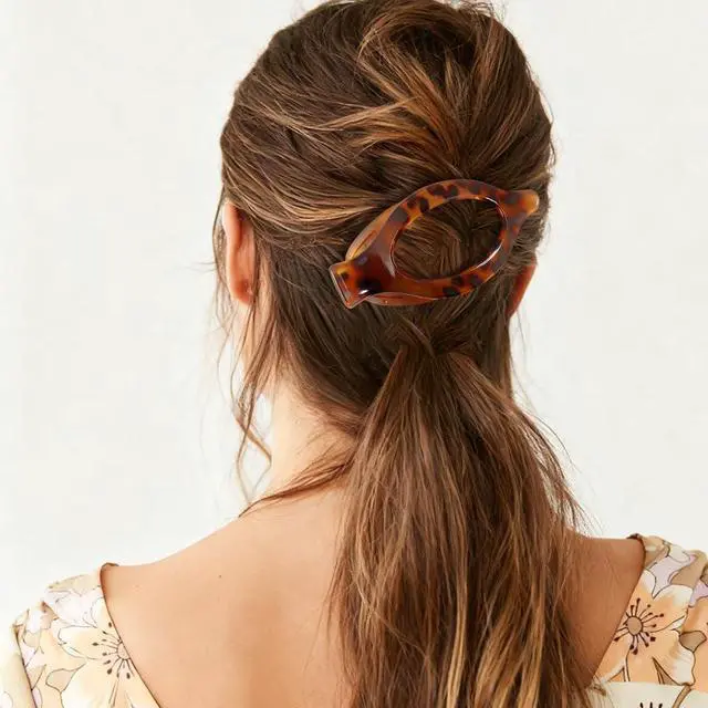Alt view image 5 of 7 - Hair Clips for Women Girls Cute Hair Pins for Long Tail Barrettes Thick Thin Hairs Accessories Black Brown, 4 Pack