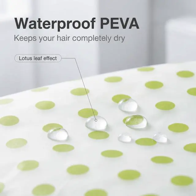 Alt view image 5 of 7 - 6 Pcs Waterproof EVA Shower Cap Reusable Elastic for Women Spa Salon | Elastic Reusable, Bathing Hair Cap, Beauty Salon Spa, Lace Elastic Band, Flower Printed