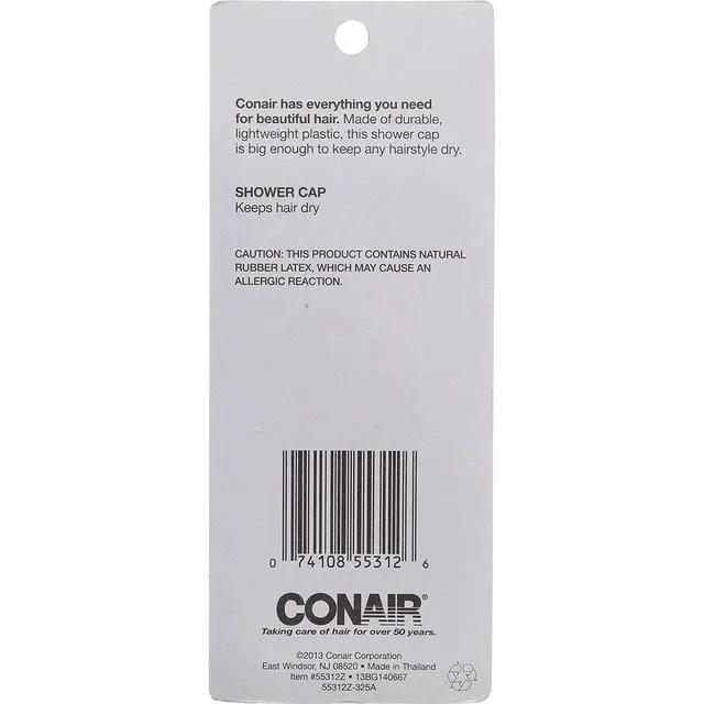 Alt view image 5 of 5 - Large Shower cap, Assorted Colors, 4.2 Oz