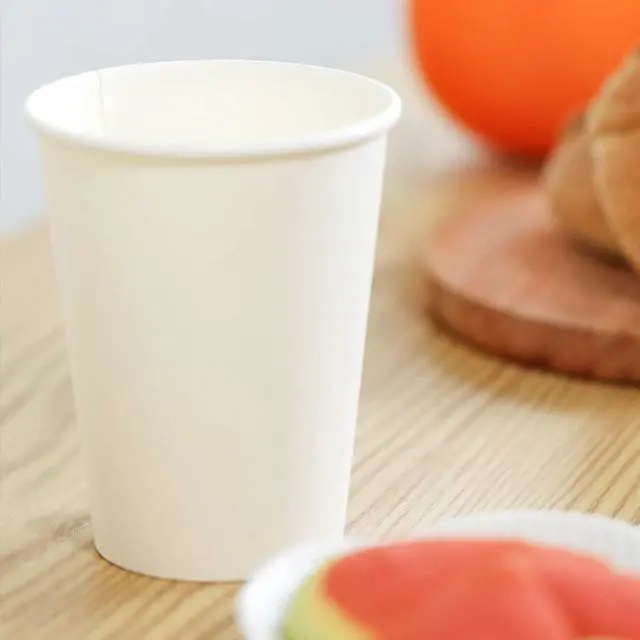 Alt view image 3 of 7 - Coffee Cups 12 oz, 100 Pack Disposable Paper Cups | Thickened Paper, Leak-proof, BPA-free, Ideal for Daily Use, Office, Coffee Shop, Picnic, Parties