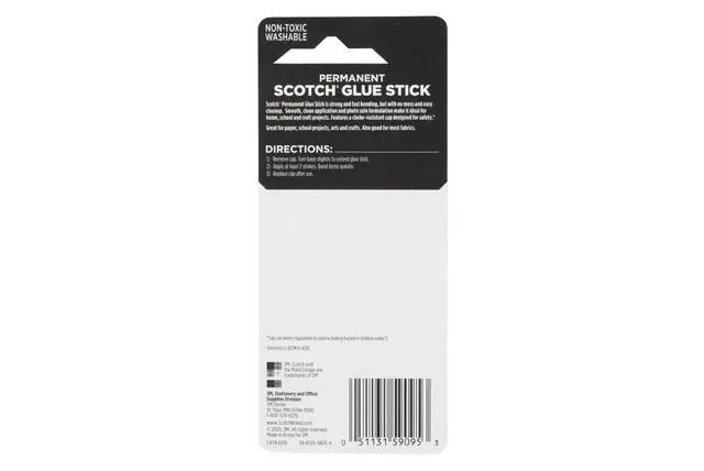 Alt view image 7 of 7 - Glue Stick, .52 oz, Acid Free and Non-Toxic | Strong, Fast-Bonding, No-Mess Glue for School, Home and Office Projects, Washable and Photo Safe