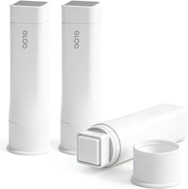 Main image of Gloo Square Glue Sticks, Strong Adhesive Sticks for Cardboard or Thicker Paper, Middle Size, 10 Grams, Pack of 3 (TA-G302-3P)