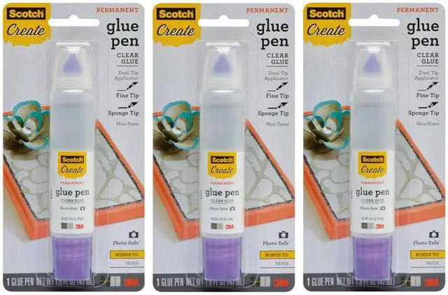 Main image of Scrapbookers Glue with Two-Way Applicator, 1.6 Ounce, (Pack of 3)