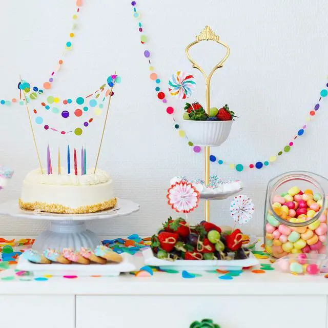 Alt view image 7 of 7 - 6 Sets 3 Tier Cake Stand Hardware Tiered Tray Plate Hardware Kit Heavy Metal Cake Fruit Food Plate Stand Fitting Stacking Kit for Serving Dessert Cupcake Dish Food (Simple,Gold) | Cake Stand Hardware