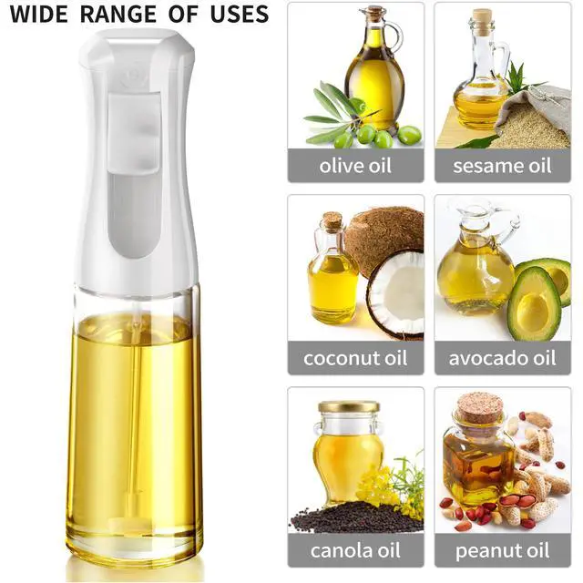 Alt view image 4 of 7 - Oil Sprayer for Cooking- 200ml Glass Olive Oil Sprayer Mister, Olive Oil Spray Bottle, Kitchen Gadgets Accessories for Air Fryer, Canola Oil Spritzer