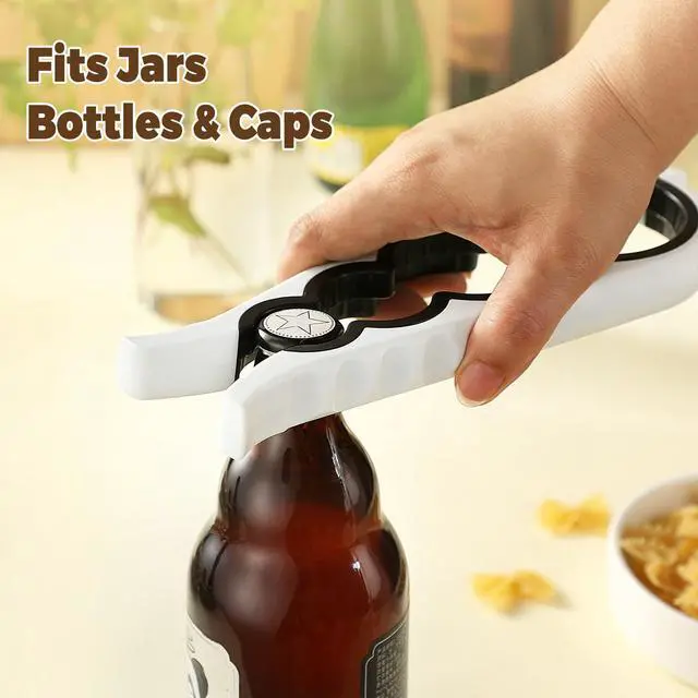 Alt view image 4 of 7 - Jar Opener,Bottle Opener for Seniors,2 Psc Soda Can Beer Bottle Opener